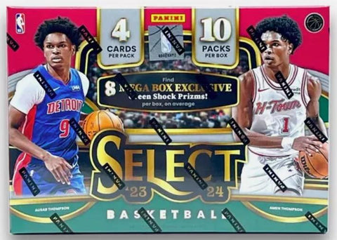 2023/24 Panini Select Basketball Hobby Mega (Green Shock Prizms)