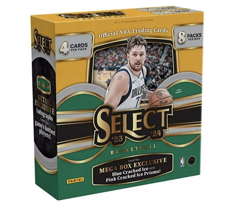 2023/24 Panini Select Basketball Mega (Blue Cracked Ice!)