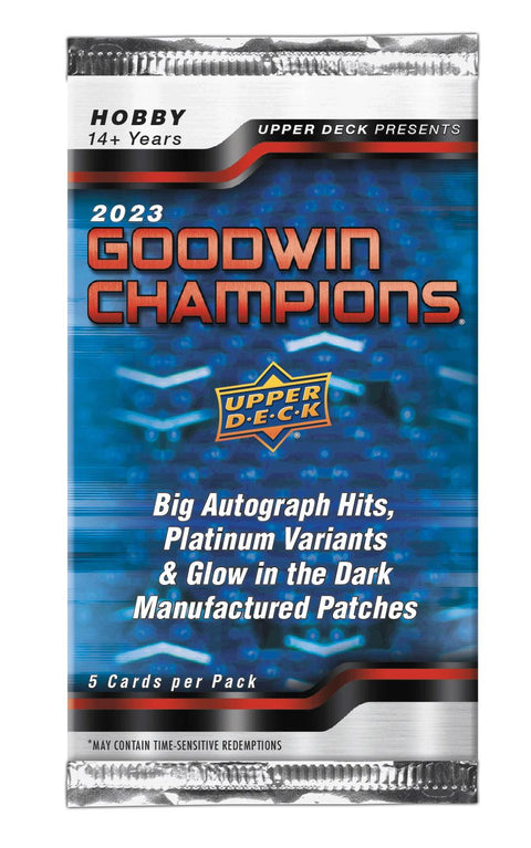 2023 Upper Deck Goodwin Champions Hobby