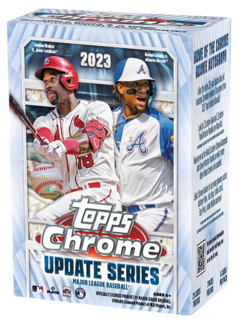 2023 Topps Chrome Update Series Baseball 7-Pack Blaster