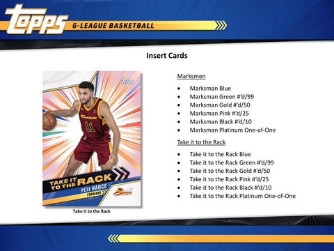 2023/24 Topps G-League Basketball Hobby