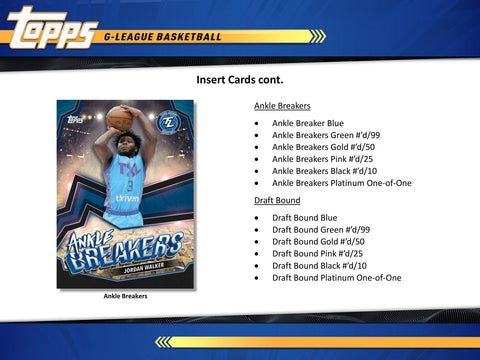 2023/24 Topps G-League Basketball Hobby