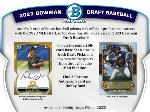 2023 Bowman Draft Baseball Hobby Jumbo