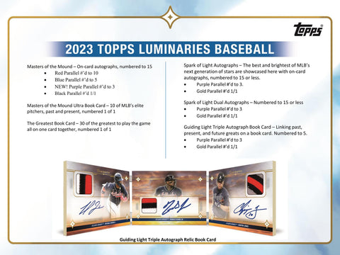 2023 Topps Luminaries Baseball Hobby