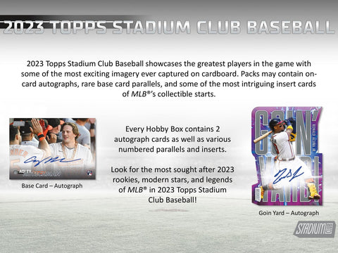 2023 Topps Stadium Club Baseball Compact Hobby