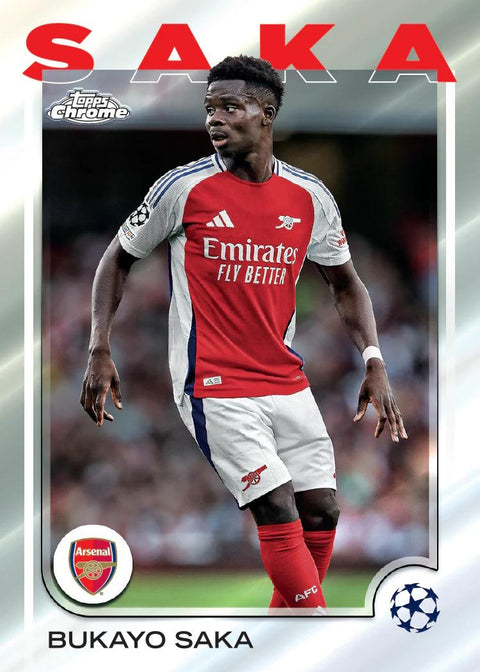 2024/25 Topps Chrome UEFA Club Competitions Soccer Hobby
