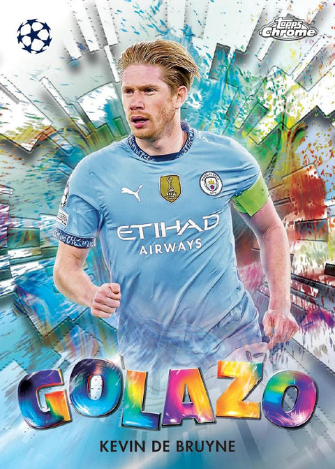2024/25 Topps Chrome UEFA Club Competitions Soccer Hobby