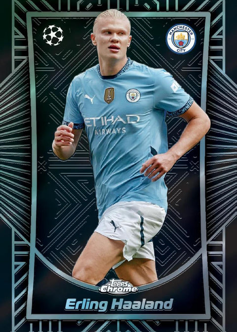 2024/25 Topps Chrome UEFA Club Competitions Soccer Hobby