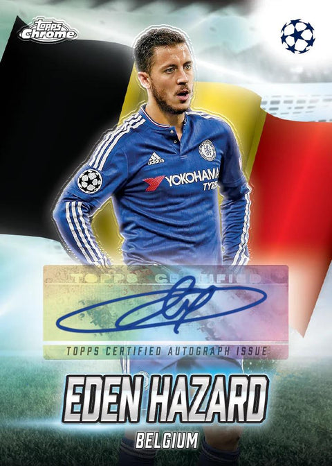 2024/25 Topps Chrome UEFA Club Competitions Soccer Hobby