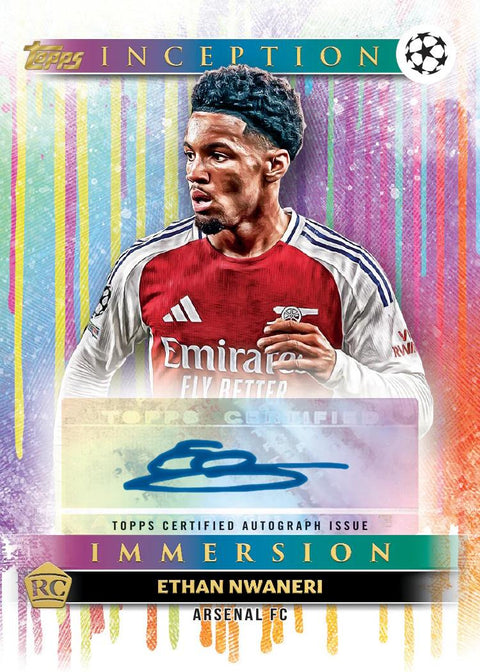 2024/25 Topps Inception UEFA Club Competitions Soccer Hobby (Presell)