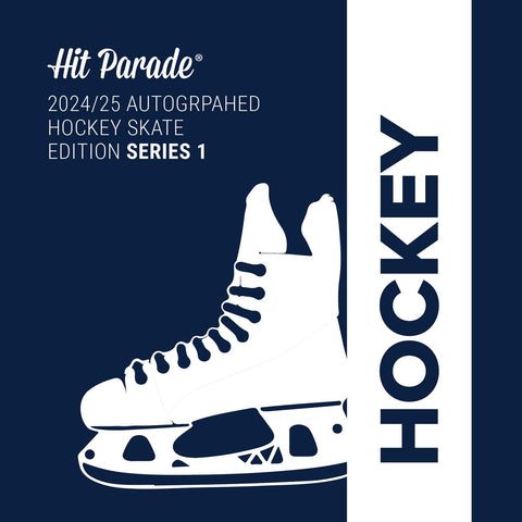 2024/25 Hit Parade Autographed Hockey Skate Series 1 Hobby Box