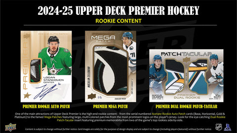 2024/25 Upper Deck Premier Hockey Hobby