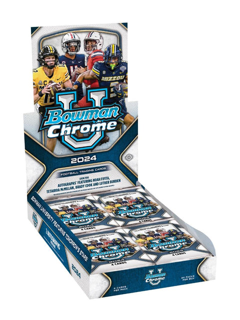 2024 Bowman University Chrome Football Hobby