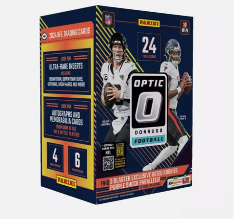 2024 Panini Donruss Optic Football 6-Pack Blaster (Pink Parallels!)