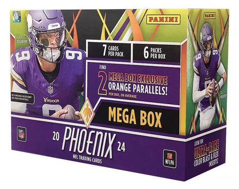 2024 Panini Phoenix Football Mega (Orange Parallels!)