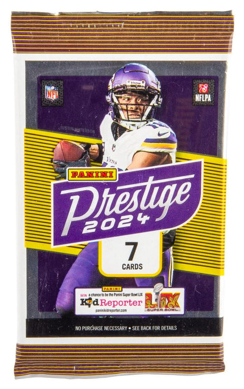 2024 Panini Prestige Football Mega (Hyper Parallels)