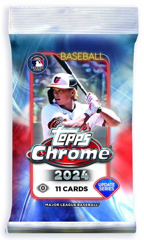 2024 Topps Chrome Update Series Baseball Hobby Jumbo