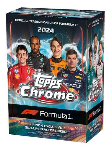 2024 Topps Chrome F1 Formula 1-6-Pack Blaster Box