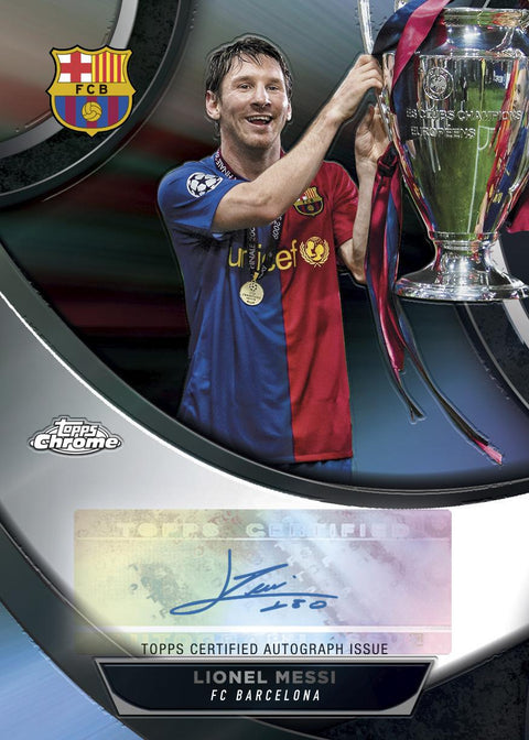 2023/24 Topps Chrome UEFA Club Competitions Soccer 7-Pack Blaster