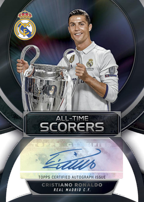 2023/24 Topps Chrome UEFA Club Competitions Soccer 7-Pack Blaster