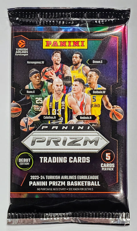 2023/24 Panini Prizm Turkish Airlines EuroLeague Basketball Hobby