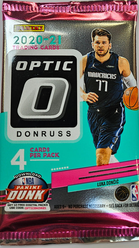 2020/21 Panini Donruss Optic Basketball Retail 20-Pack