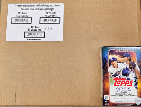 2024 Topps Update Series Baseball 7-Pack Blaster Box