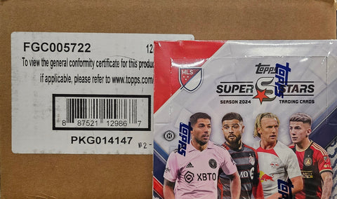 2024 Topps Superstars MLS Major League Soccer Hobby