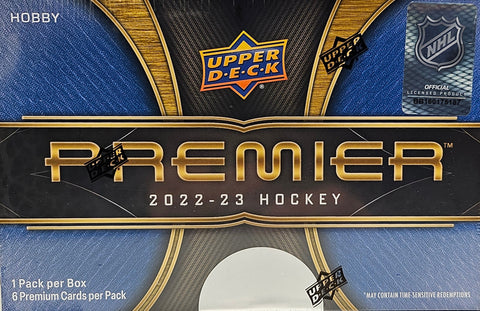 2022/23 Upper Deck Premier Hockey Hobby