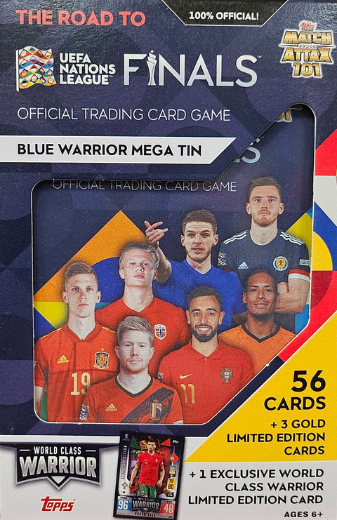 2022/23 Topps The Road to UEFA Nations League Finals Match Attax Soccer Mega Tin