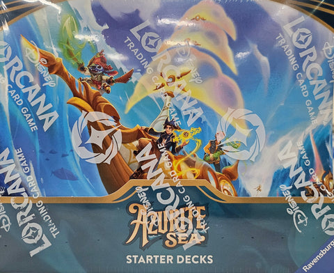 Disney Lorcana: Azurite Sea Starter Deck Box