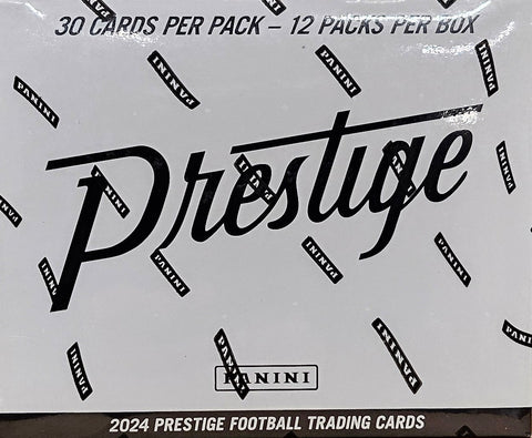 2024 Panini Prestige Football Jumbo Value 12-Pack