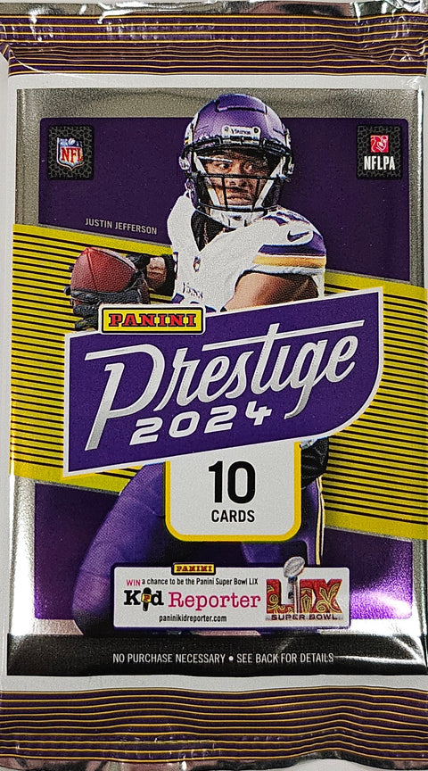 2024 Panini Prestige Football 24-Pack Retail