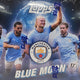 2024/25 Topps Manchester City Blue Moon Soccer Hobby