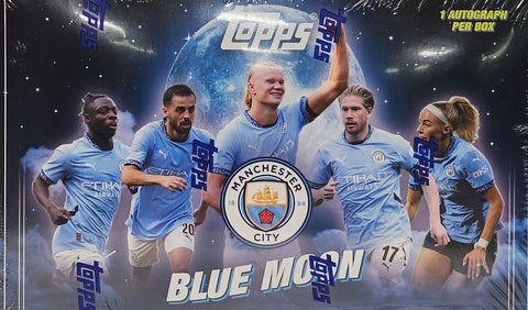 2024/25 Topps Manchester City Blue Moon Soccer Hobby