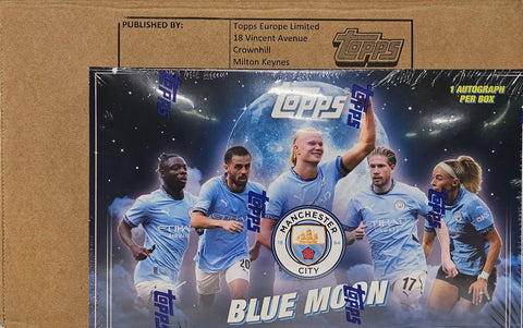 2024/25 Topps Manchester City Blue Moon Soccer Hobby