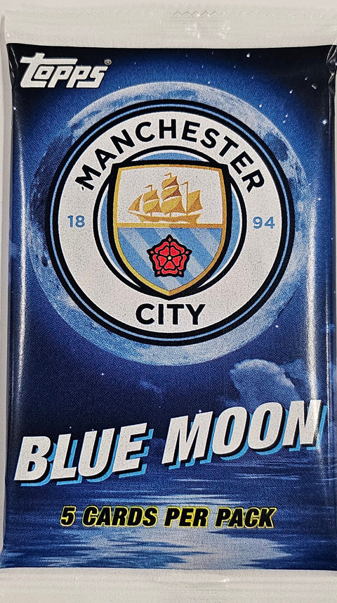 2024/25 Topps Manchester City Blue Moon Soccer Hobby