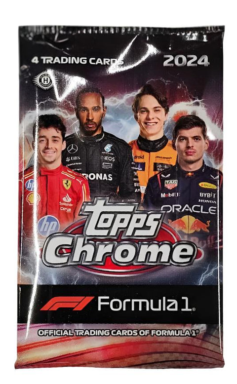 2024 Topps Chrome F1 Formula 1 Qualifying Lap Hobby