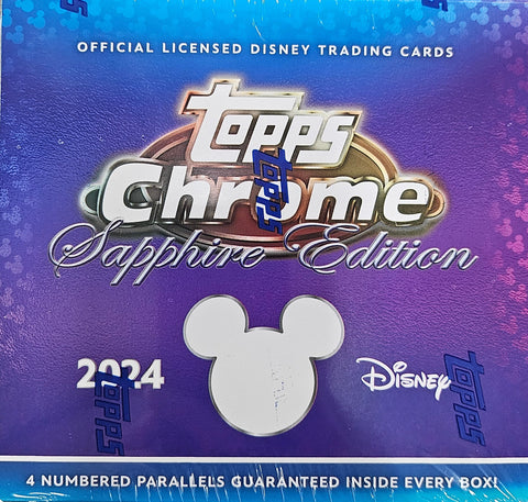 Disney Chrome Sapphire Hobby (Topps 2024)