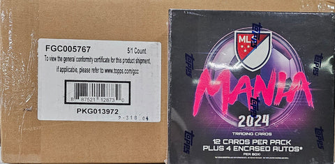 2024 Topps MLS Major League Soccer Chrome Mania