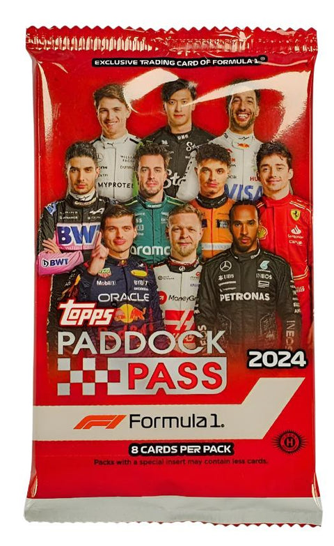 2024 Topps Paddock Pass F1 Formula 1 Hobby