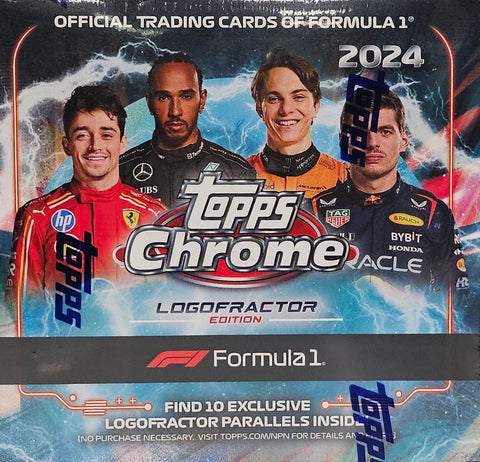 2024 Topps Chrome F1 Formula 1 Logofractor Box