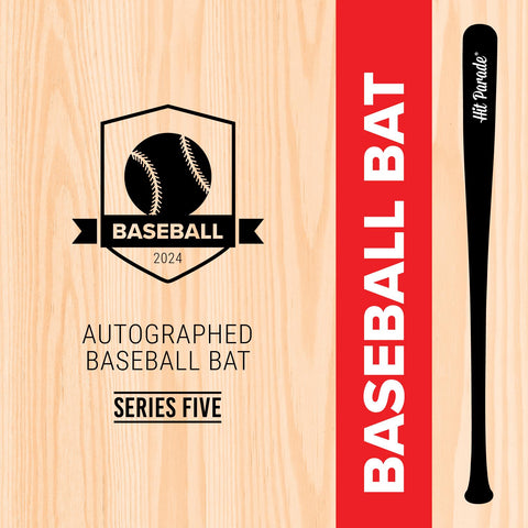 2024 Hit Parade Autographed Baseball Bat Series 5 Hobby Box