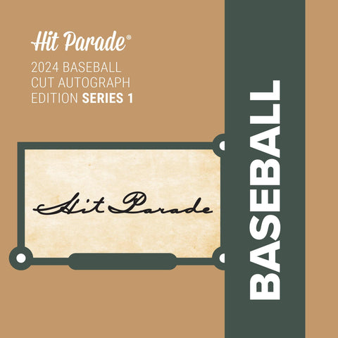 2024 Hit Parade Baseball Card Cut Autograph Edition Series 1 Hobby