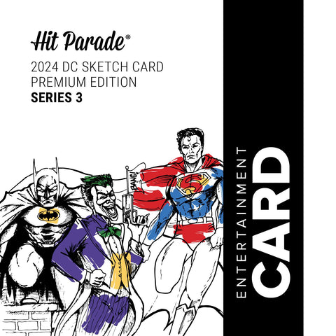 2024 Hit Parade DC Sketch Card Premium Edition Series 3 Hobby Box