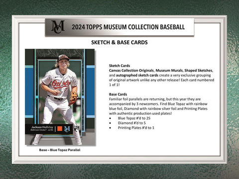 2024 Topps Museum Collection Baseball Hobby