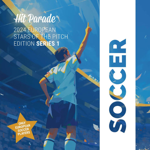 2024 Hit Parade Soccer Card European Stars of the Pitch Edition Series 1 Hobby Box