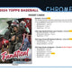 2024 Topps Chrome Baseball Hobby Pack