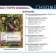 2024 Topps Chrome Baseball Hobby Pack