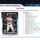 2024 Topps Chrome Baseball Hobby Jumbo